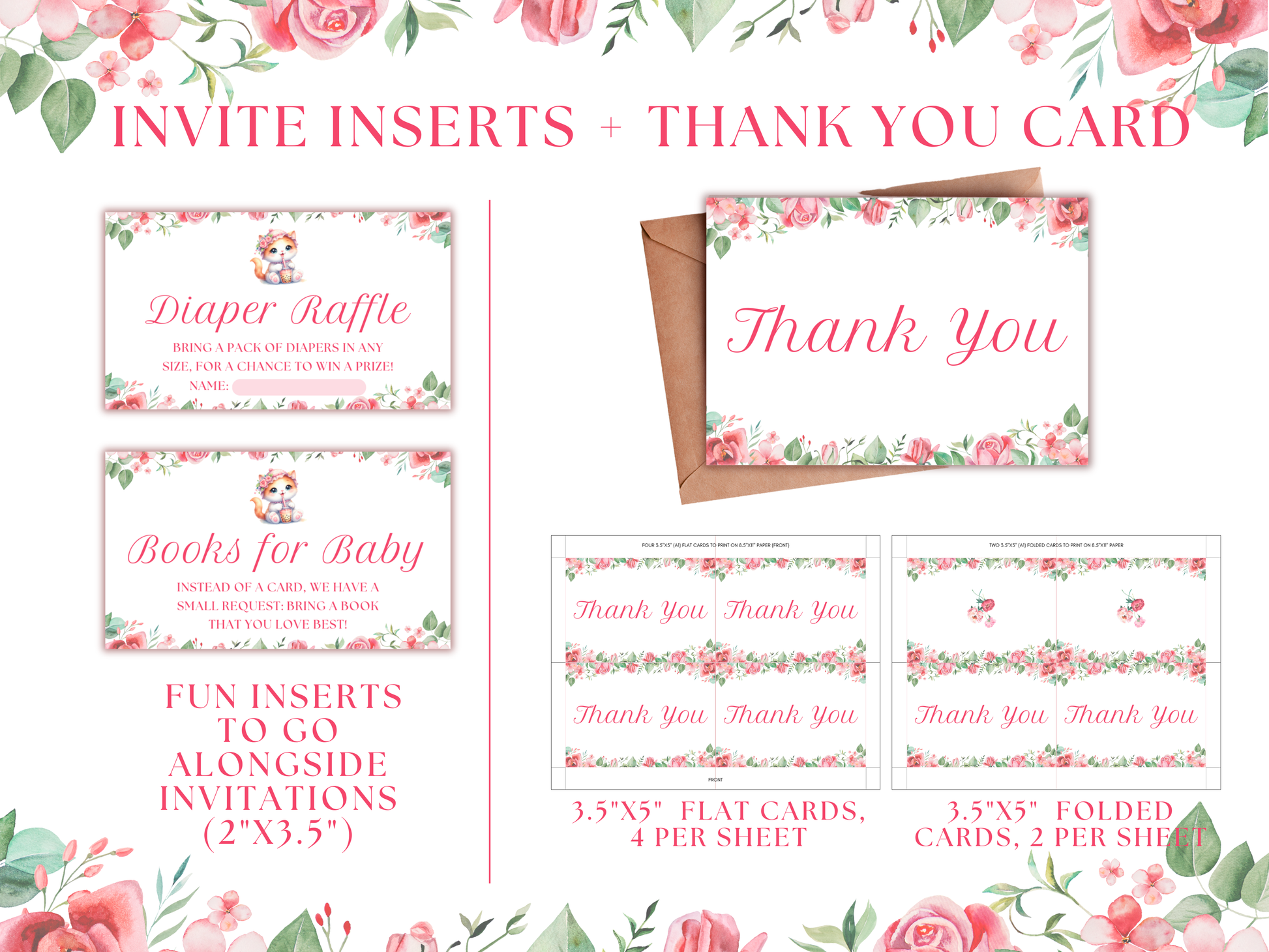 Boba Baby Shower Printable Party Bundle